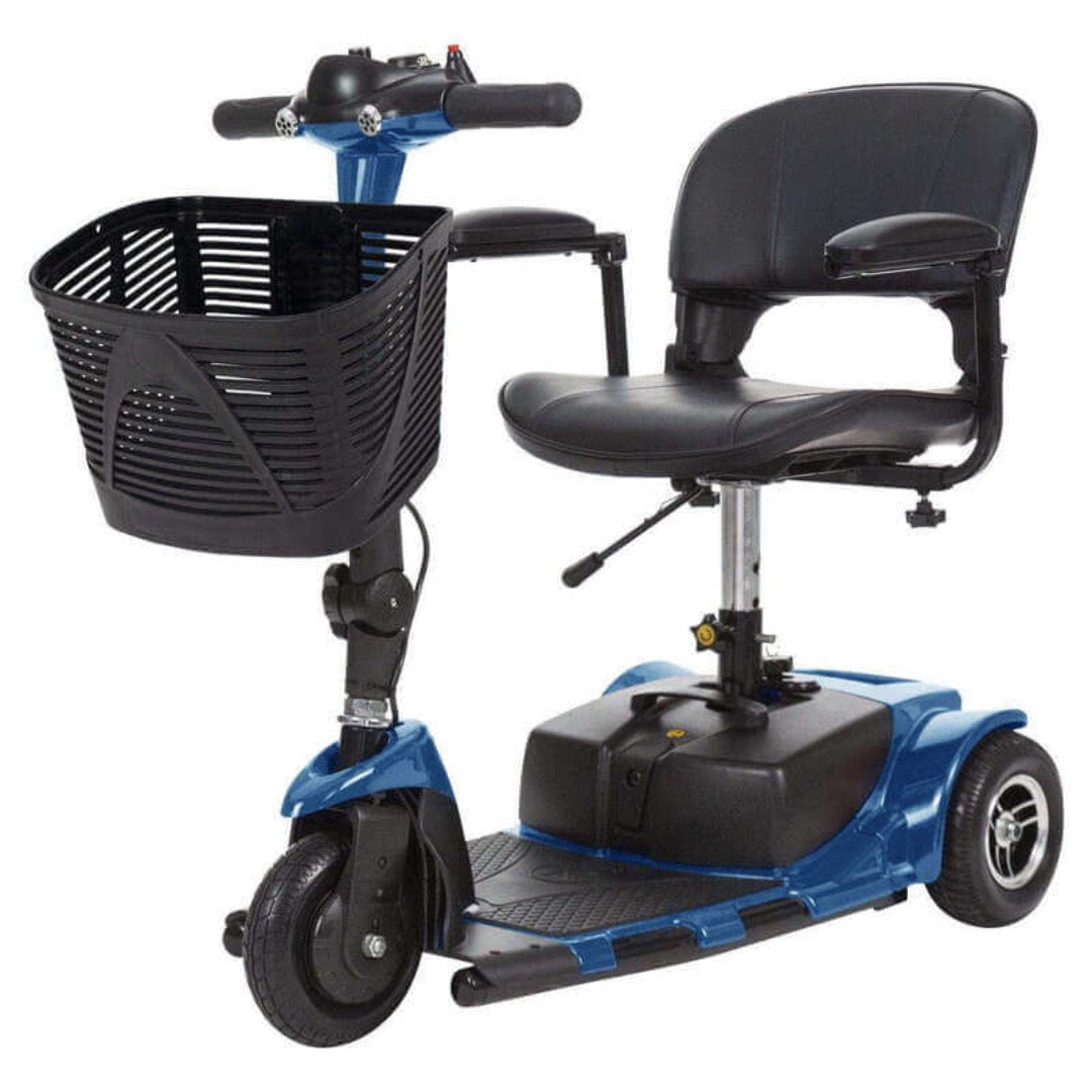 Vive Health 3 Wheel Mobility Scooters - Swivel Seat - 12.5 Miles Per Charge