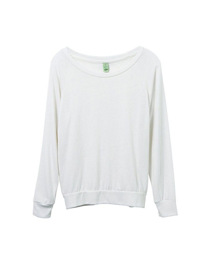 Alternative Apparel Womens/Ladies Eco-Jersey Slouchy Pullover