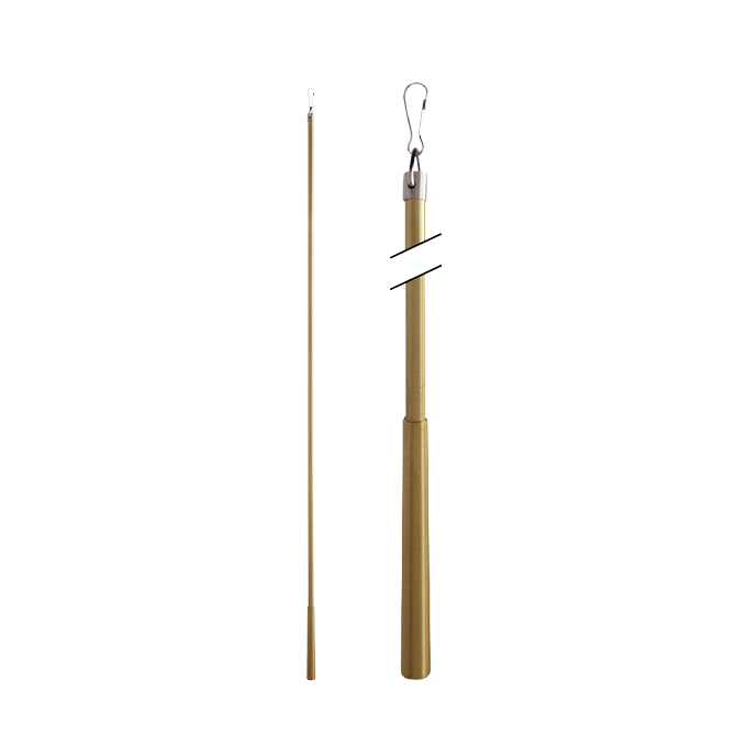 Metal Baton With Steel Clip