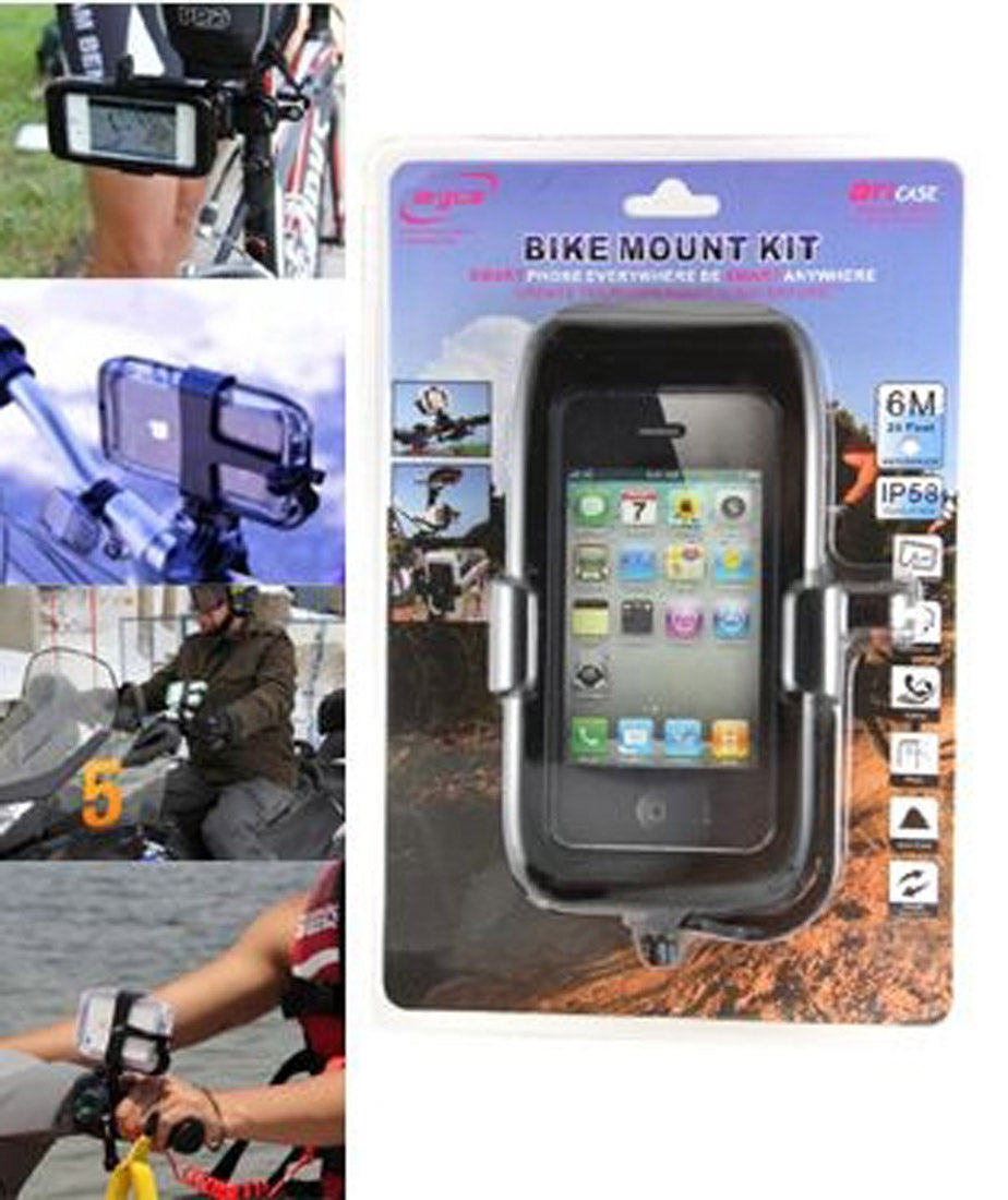 Aryca Wave 2 Waterproof iPhone Case with Mount Kit for Bike, Motorcycle and Jetski