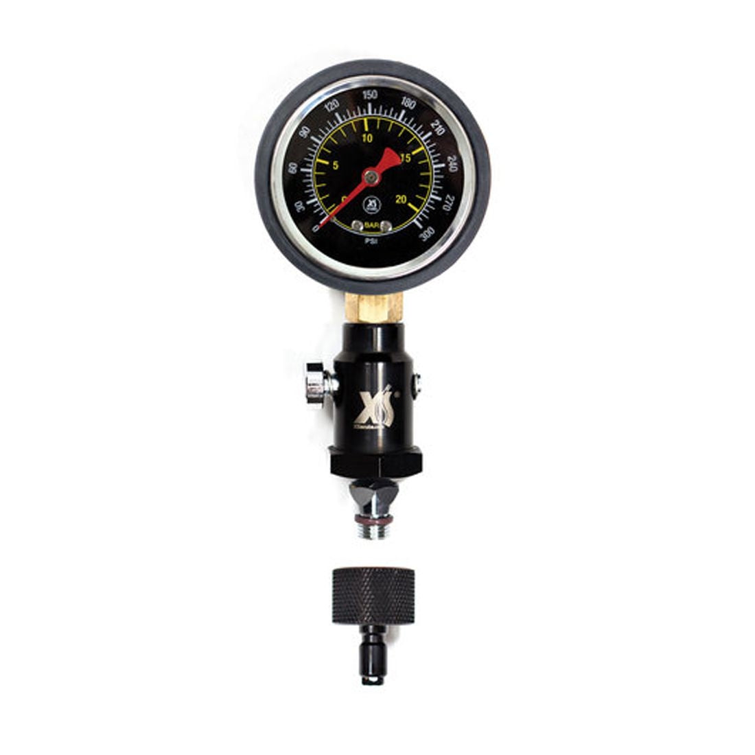 XS Scuba IP Intermediate Pressure Test Gauge with QD Adapter