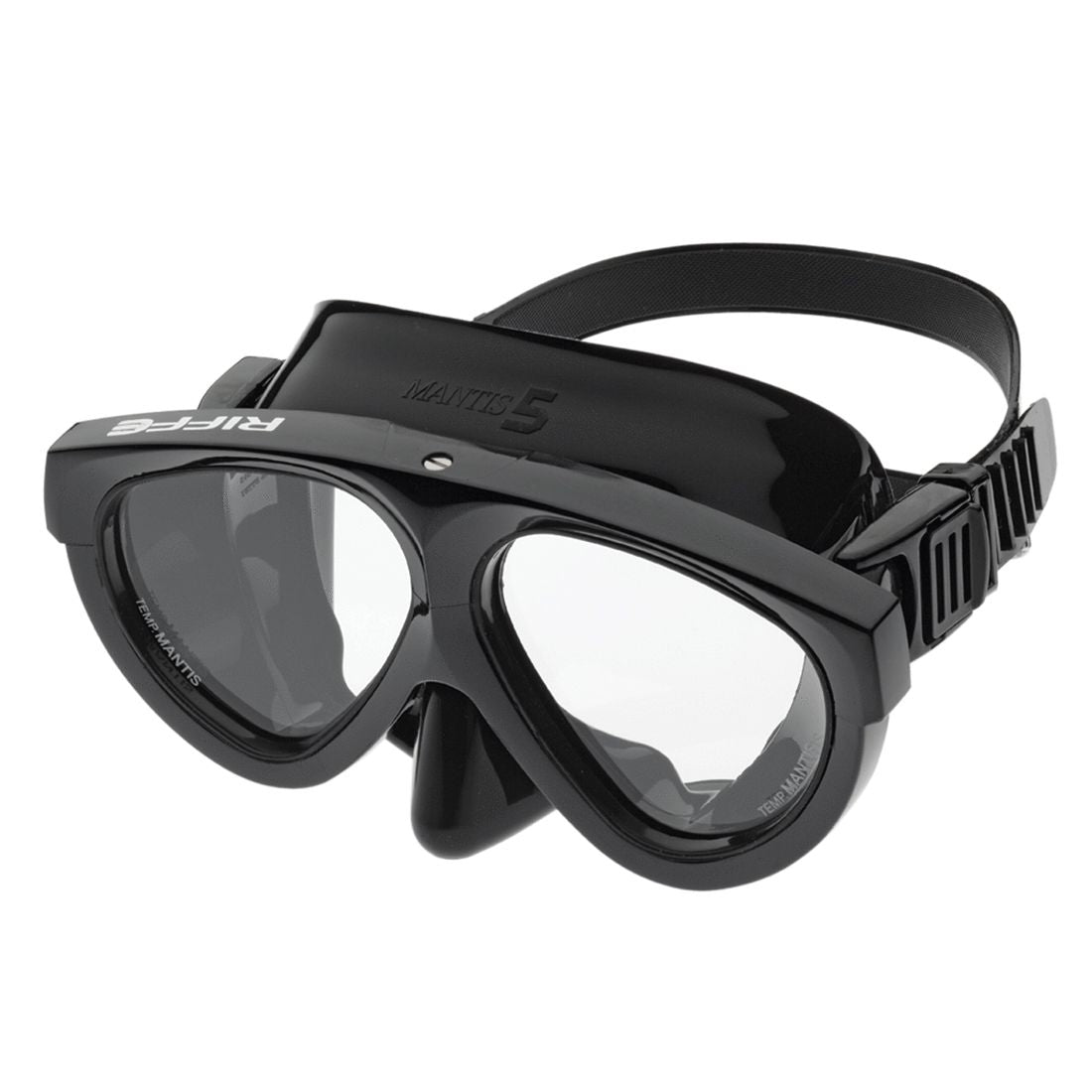 Riffe Mantis 5 Mask Spearfishing Freediving Mask - Lens Options