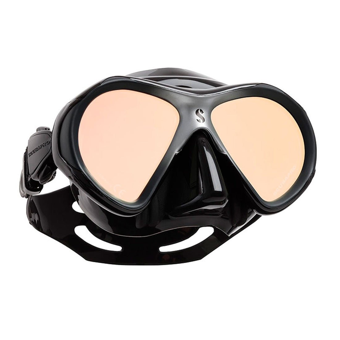 Scubapro Spectra Mini With Mirrored Lens Low Volume Scuba Diving Mask