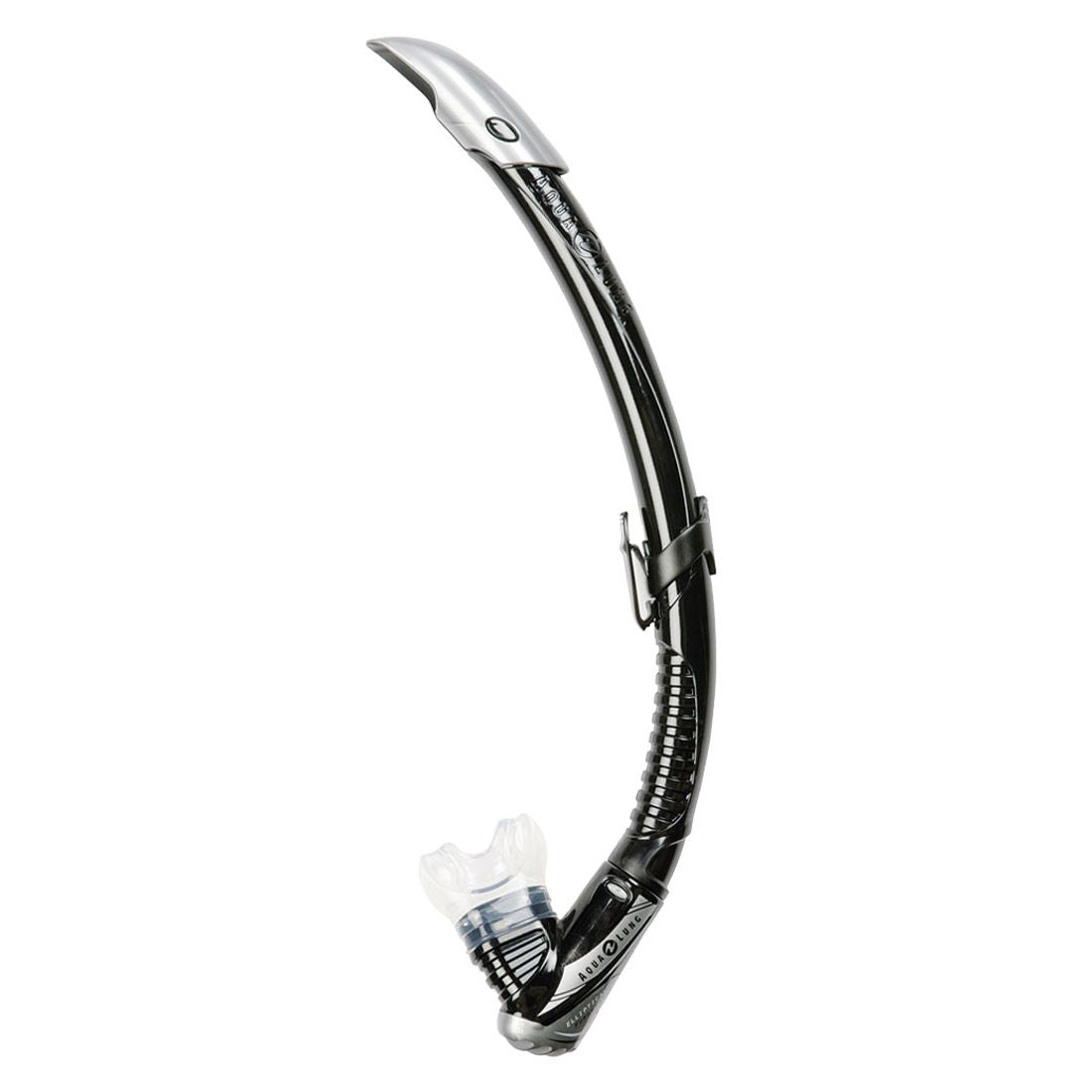 Aqua Lung Zephyr Semi-Dry Snorkel - Ergonomic, Comfobite with Replaceable Mouthpieces