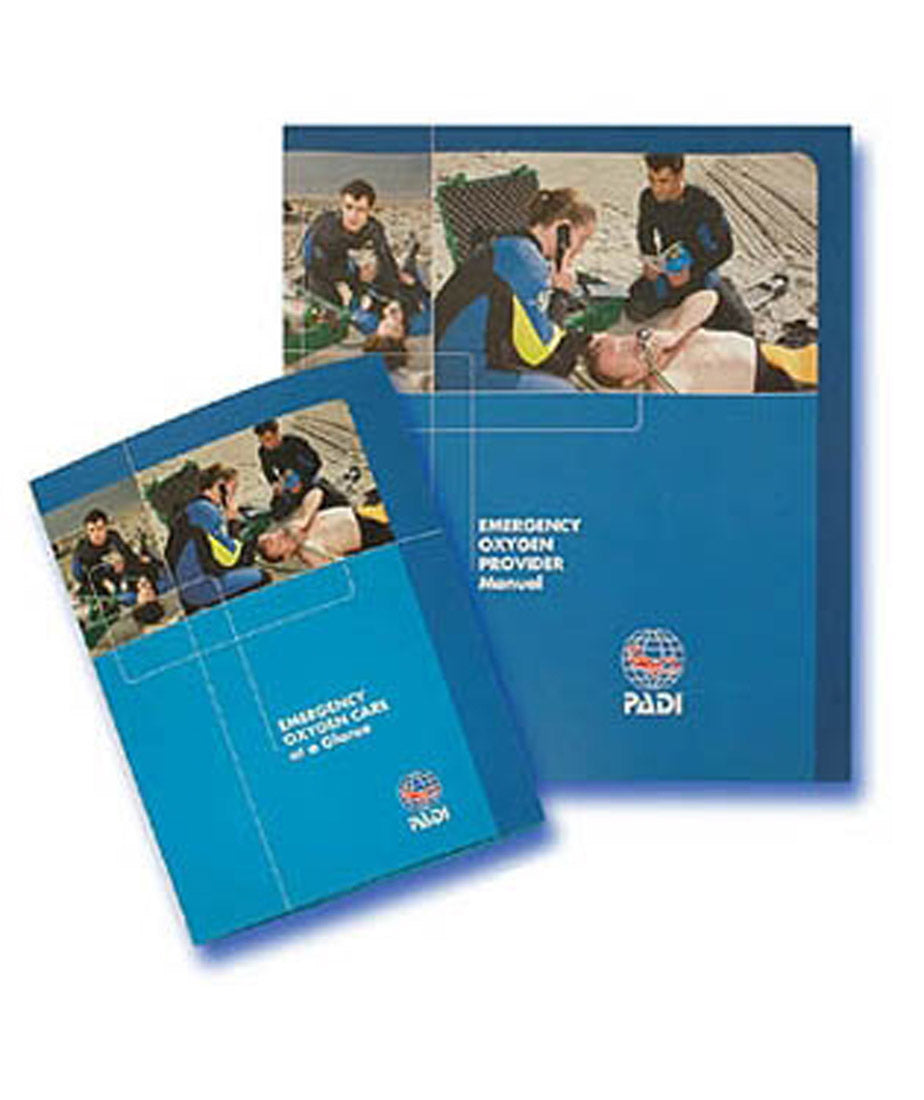 PADI 60032 Emergency Oxygen Care Provider Book EFR