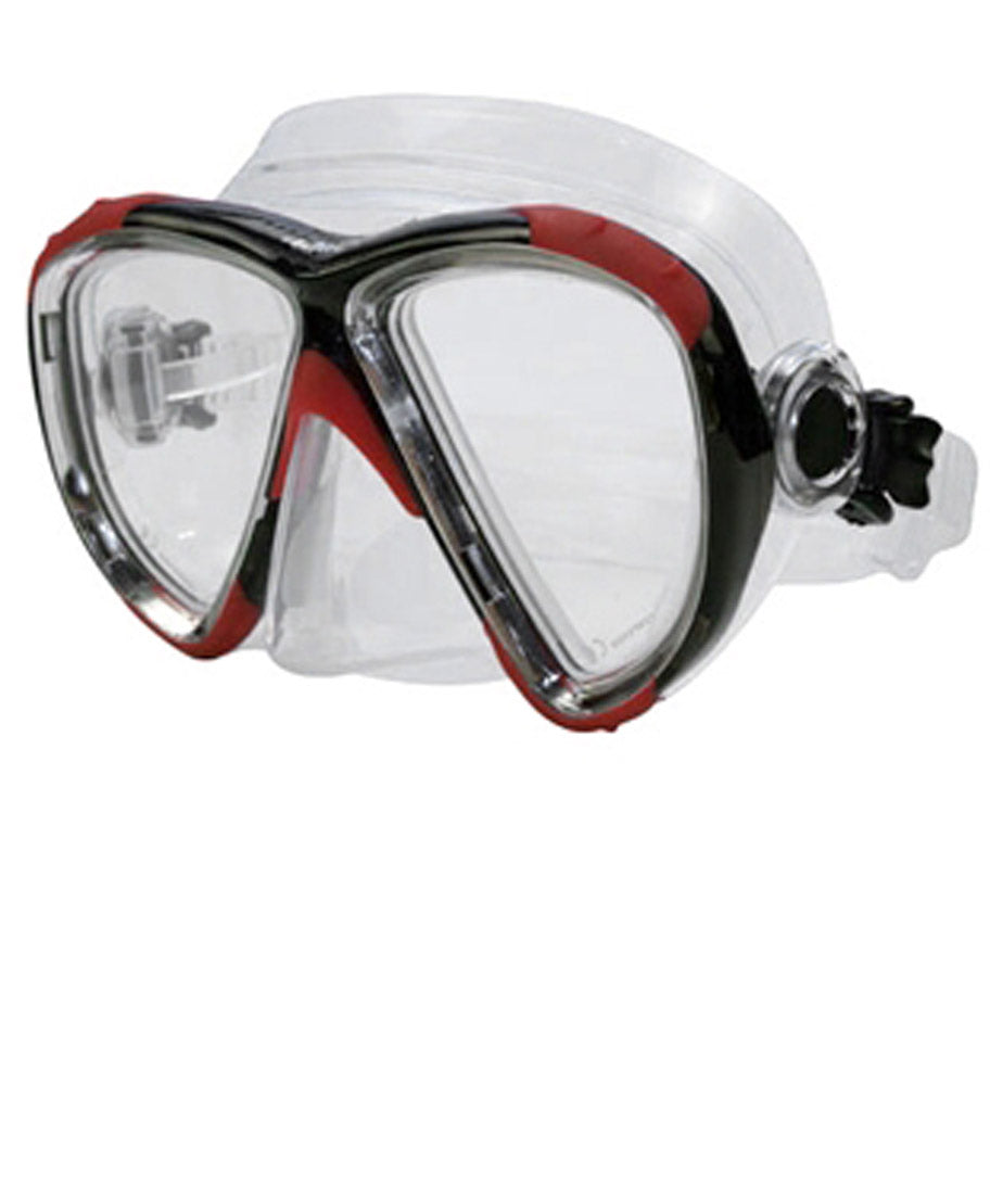 Hawk Eyes Low Volume Slim Frame with Added Vision Scuba Mask