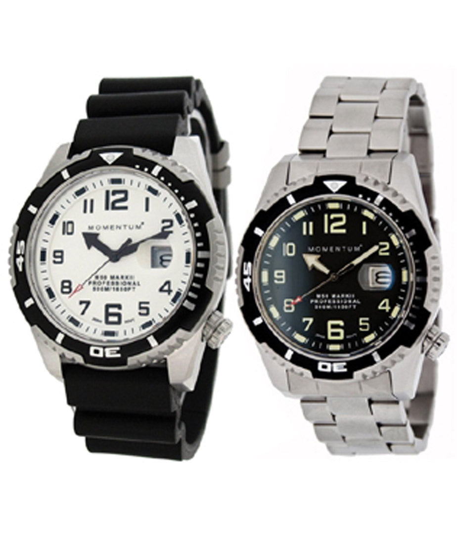 Momentum M50 Mark II Dive Watch with Scratchproof Sapphire Crystal Display