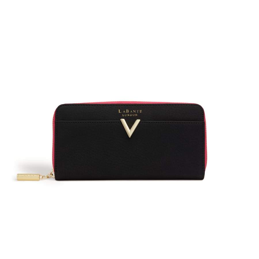 Kindness Black Vegan Two-Tone Wallet