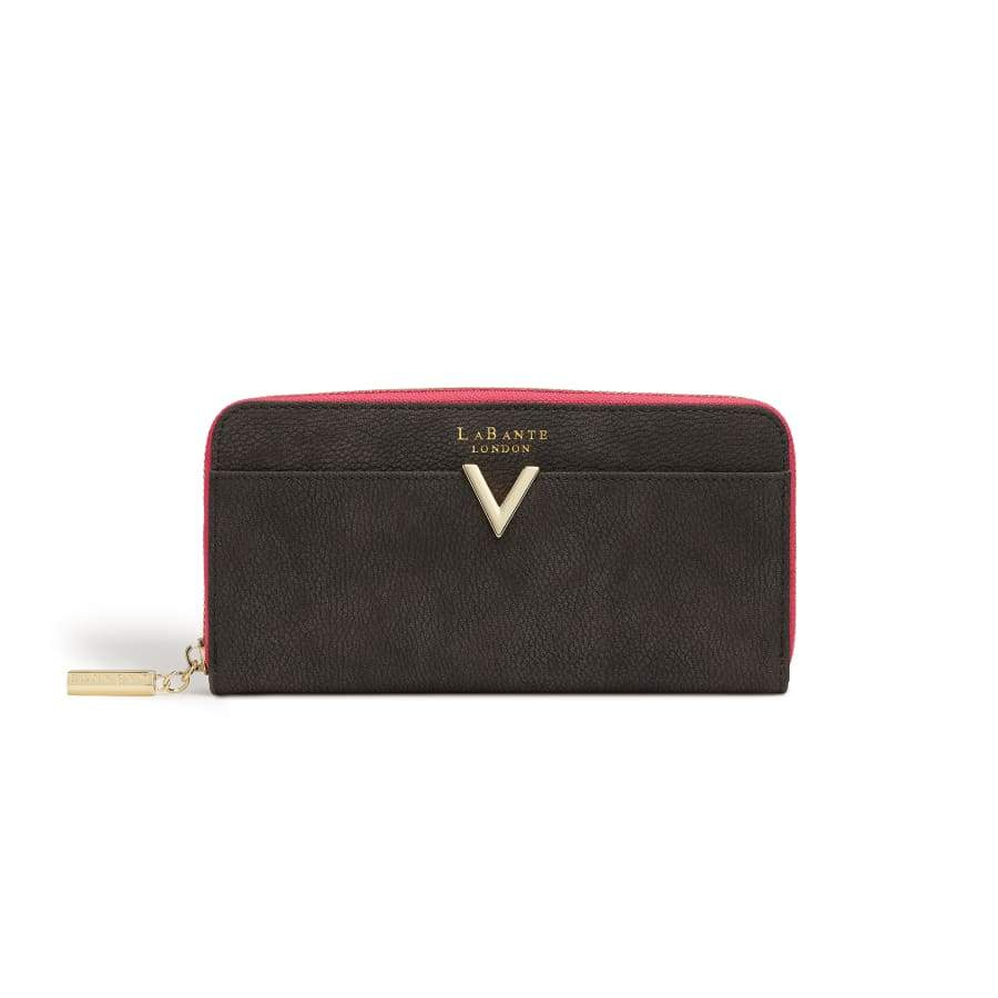 Kindness Dark Grey Vegan Two-Tone Wallet