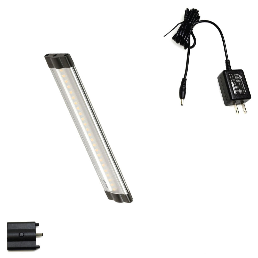 6 Inch Cool White Modular LED Under Cabinet Lighting - Basic Kit (1 Panel)