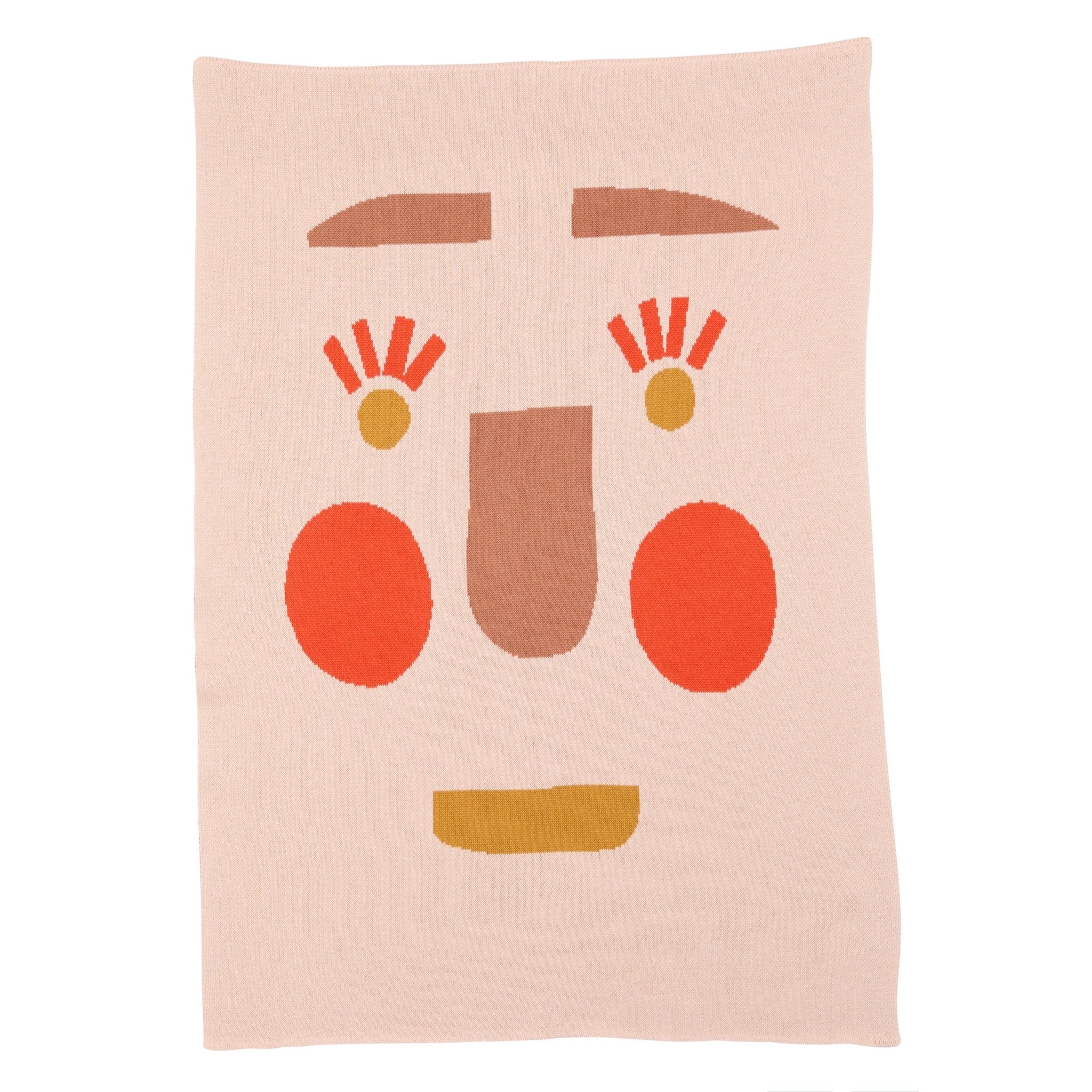 Funny Face Baby Blanket