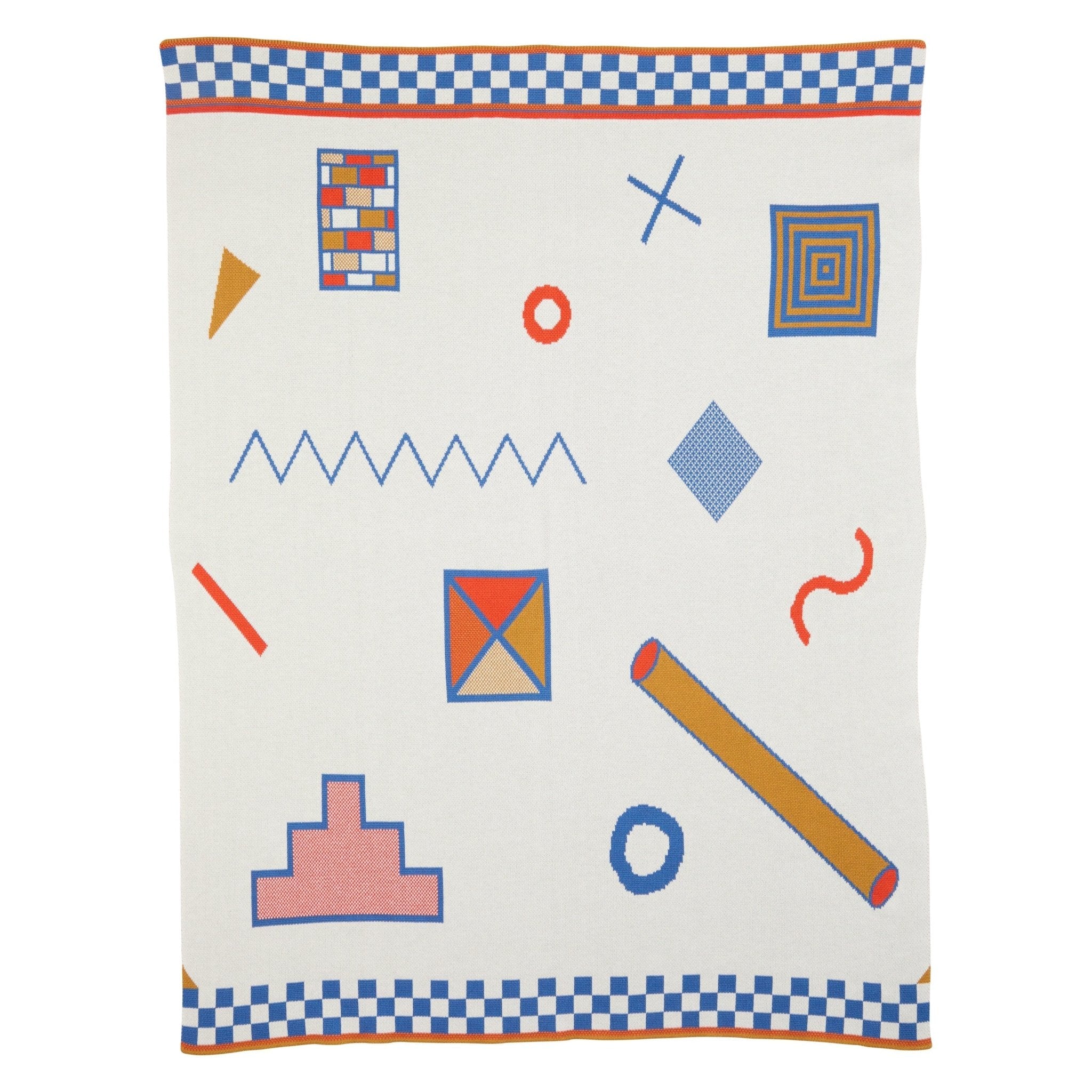 Shapes Throw Blanket