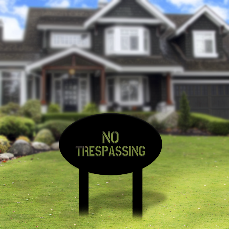 No Trespassing Sign