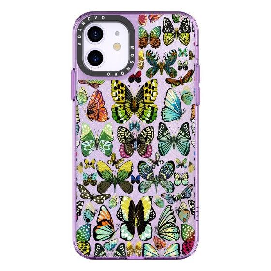 Butterflies Glitter Phone Case - iPhone 11 Case