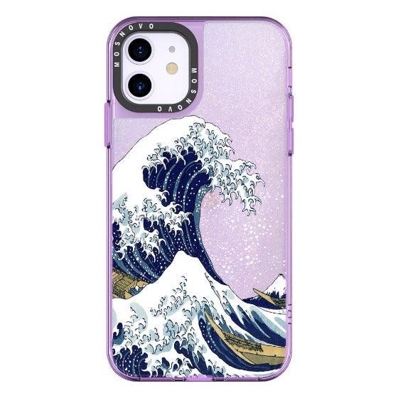 Tokyo Wave Glitter Phone Case - iPhone 11 Case