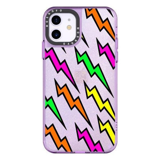 Lightning Bolt Glitter Phone Case - iPhone 11 Case