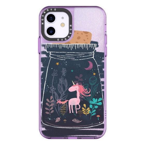 Fairy Unicorn Glitter Phone Case - iPhone 11 Case