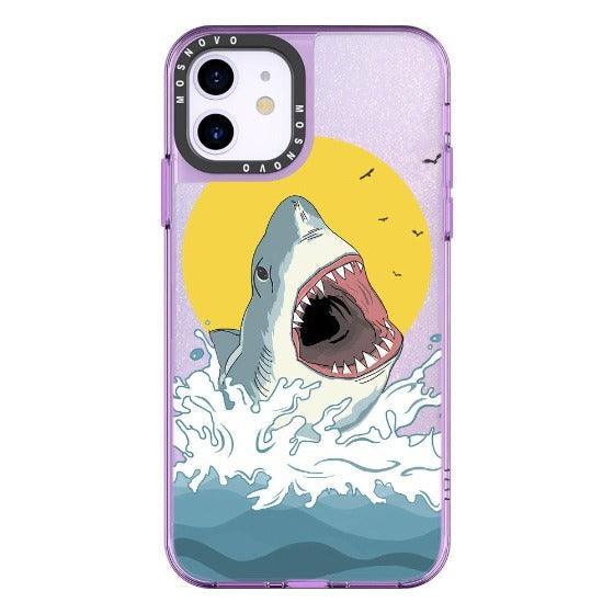 Shark Glitter Phone Case - iPhone 11 Case