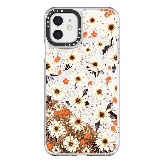 Spring Daisy Glitter Phone Case - iPhone 12 Case