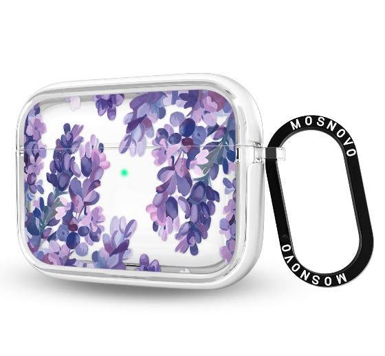 Lavender Floral flower AirPods Pro Case