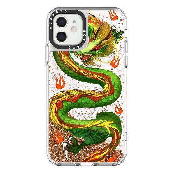 Dragon Glitter Phone Case - iPhone 12 Mini Case