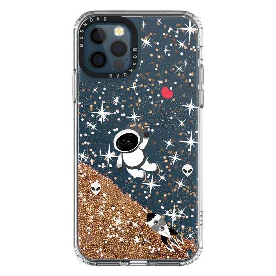 Outer Space Glitter Phone Case - iPhone 12 Pro Max Case