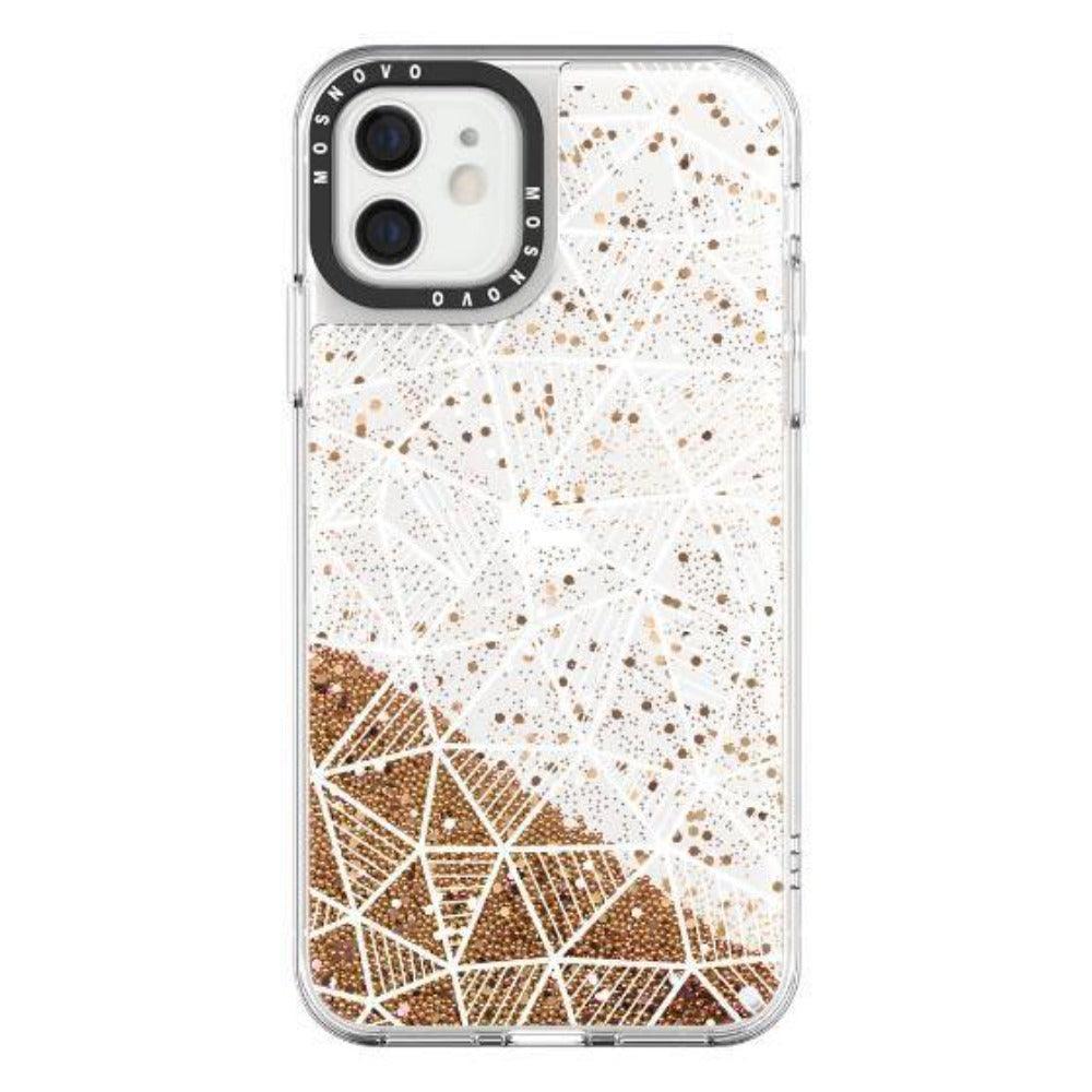 3D Bargraph Glitter Phone Case - iPhone 12 Case