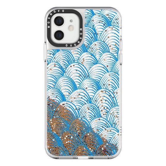 Wavy Wave Glitter Phone Case - iPhone 12 Case