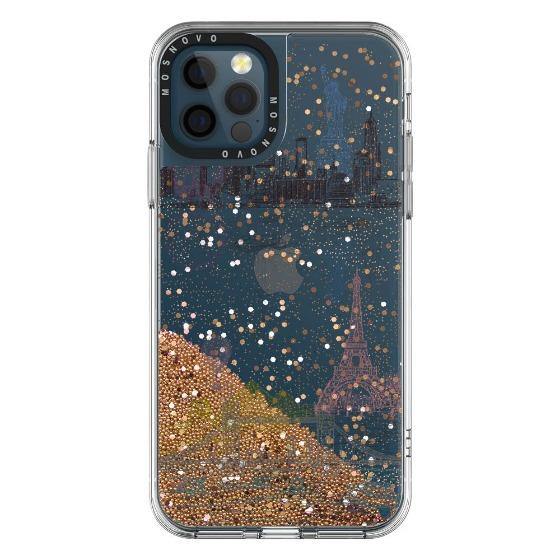 The World City Glitter Phone Case - iPhone 12 Pro Max Case