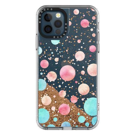 Colorful Bubbles Glitter Phone Case - iPhone 12 Pro Max Case