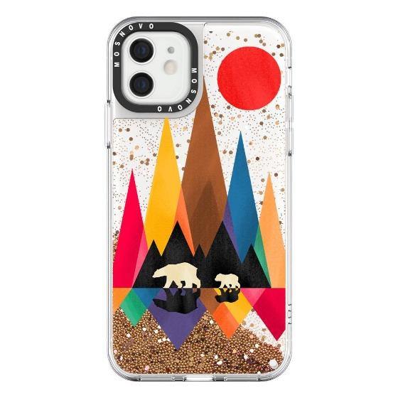 MAMA Bear Glitter Phone Case - iPhone 12 Case