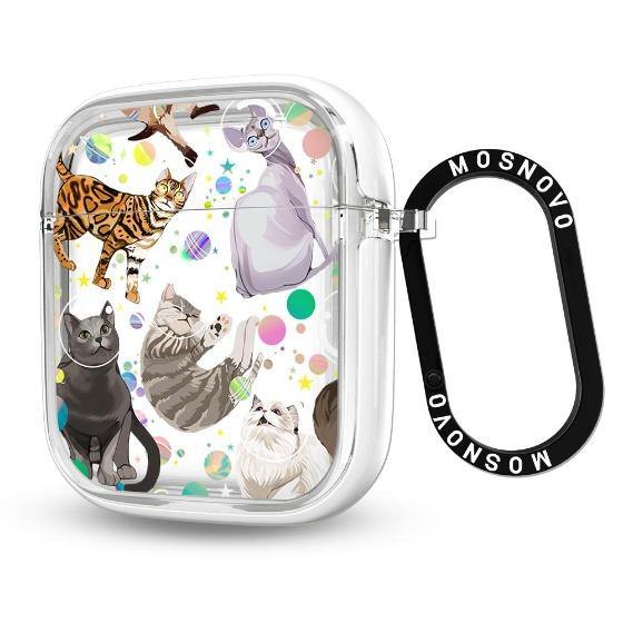 Space Cat AirPods 1/2 Case