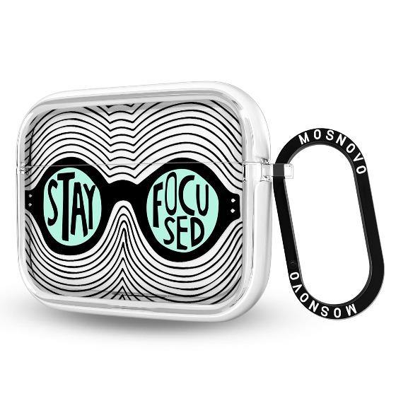 Stay Focused Quotes AirPods Pro Case