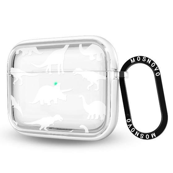 White Dinosaur AirPods Pro Case