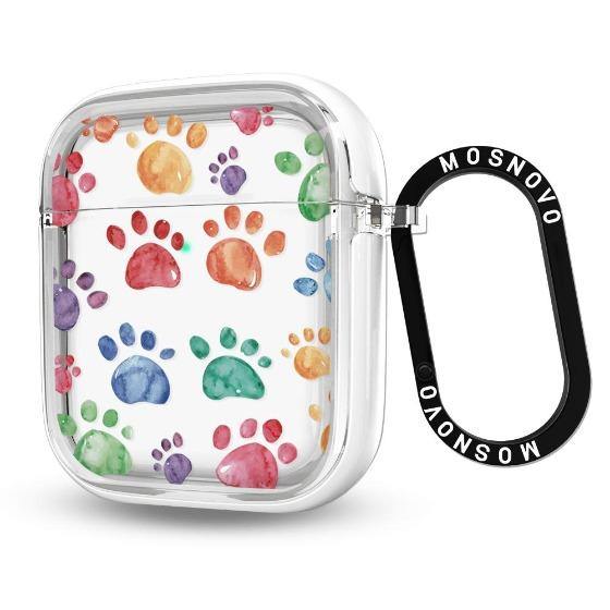 Colorful Paw AirPods 1/2 Case