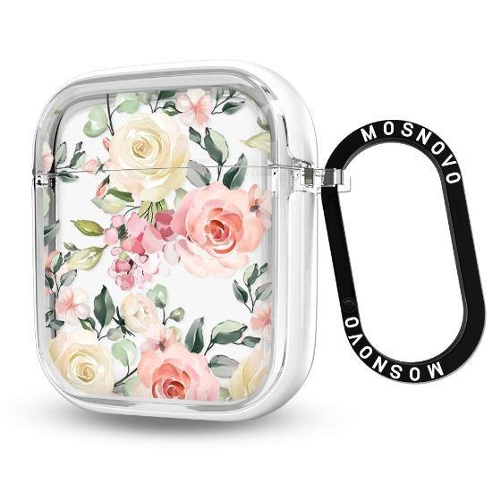 Watercolor Flower Floral AirPods 1/2 Case