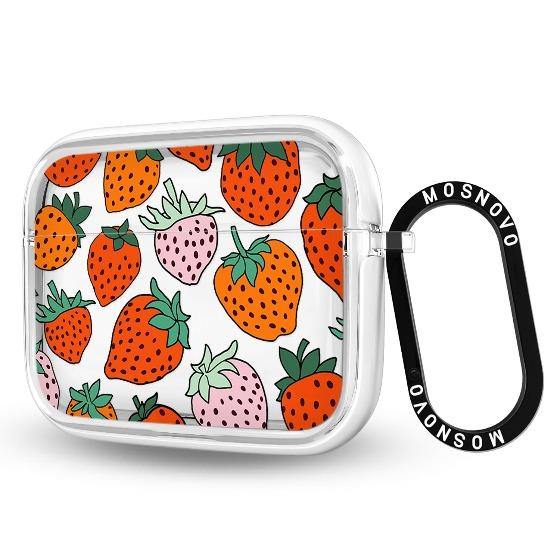 Pretty Strawberries AirPods Pro Case