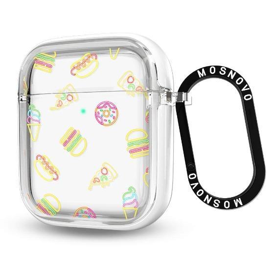 Neon Junk Food AirPods 1/2 Case