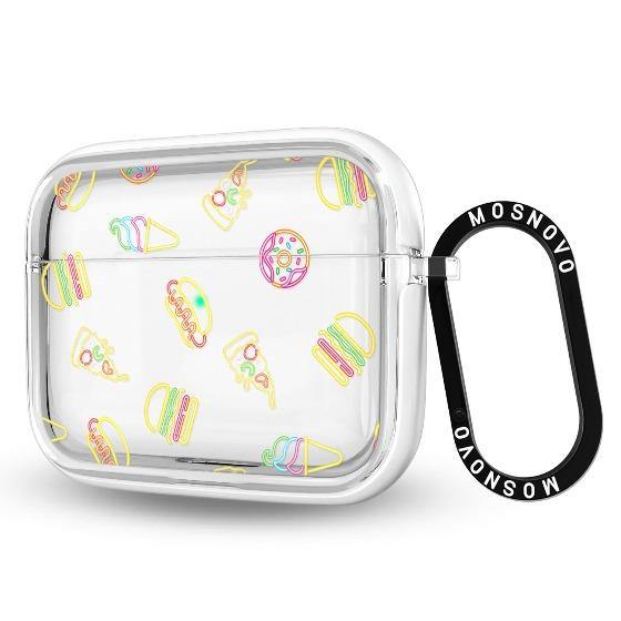 Neon Burgers AirPods Pro Case