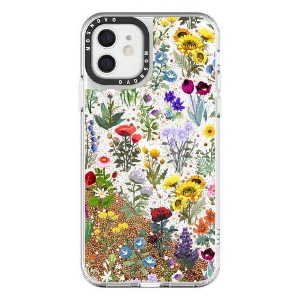 A Colorful Summer Glitter Phone Case - iPhone 12 Case