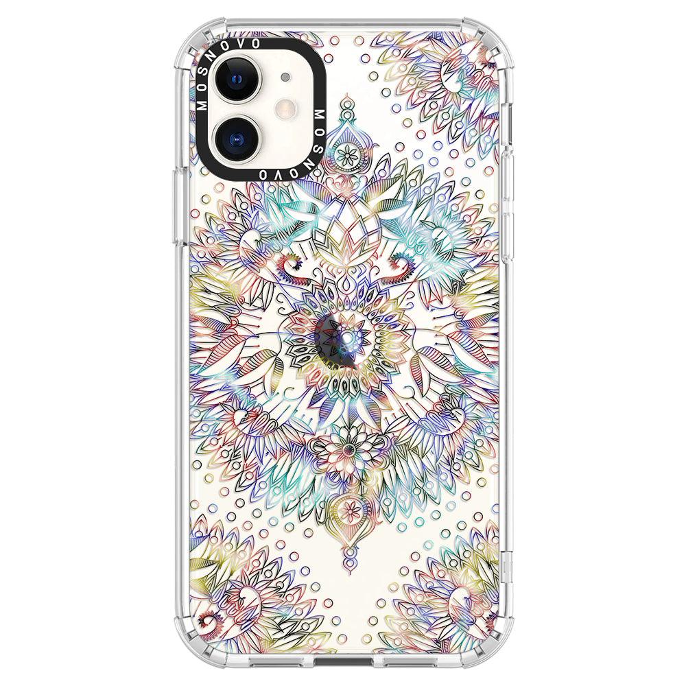 Rainbow Mandala Phone Case - iPhone 11 Case