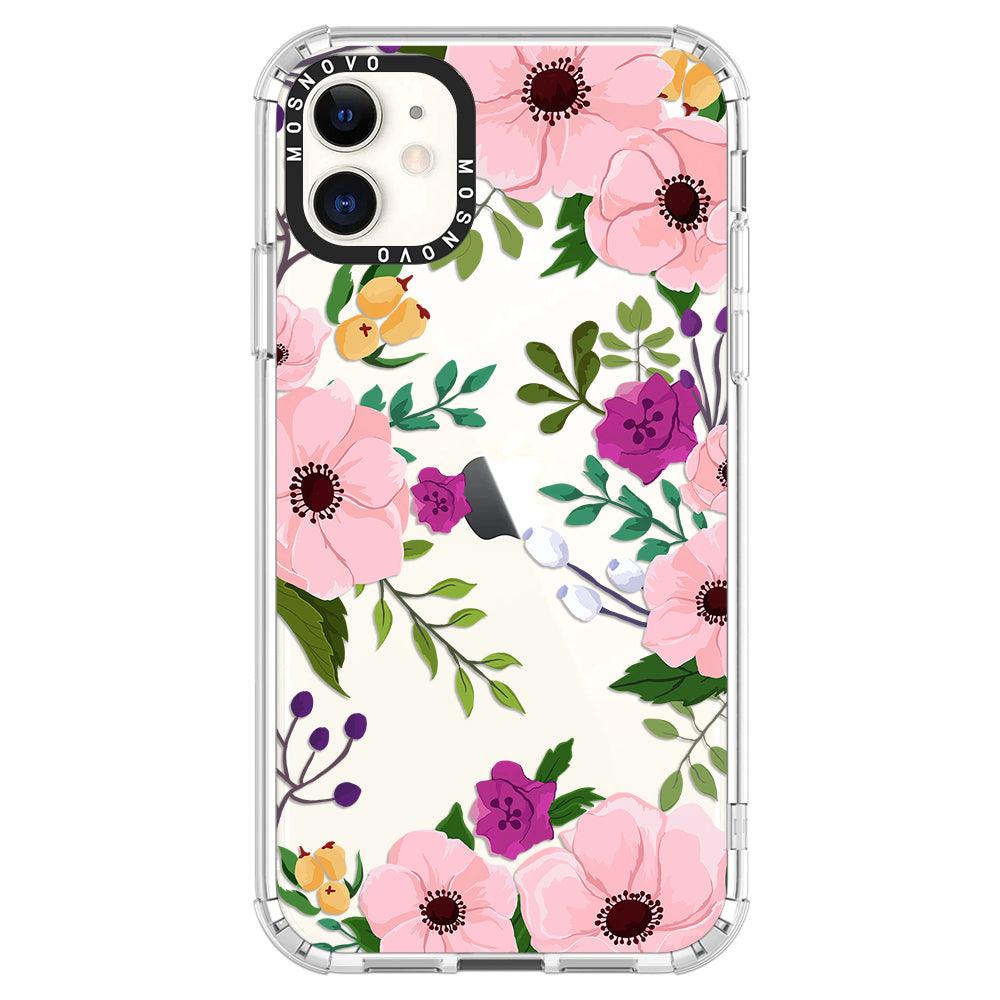 Watercolor Floral Phone Case - iPhone 11 Case