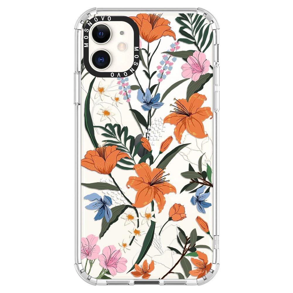 Lily Garden Phone Case - iPhone 11 Case