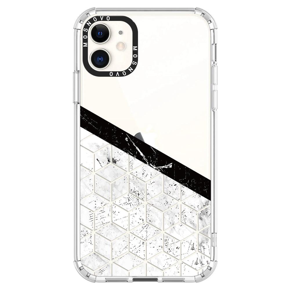 Marble Block Art Phone Case - iPhone 11 Case