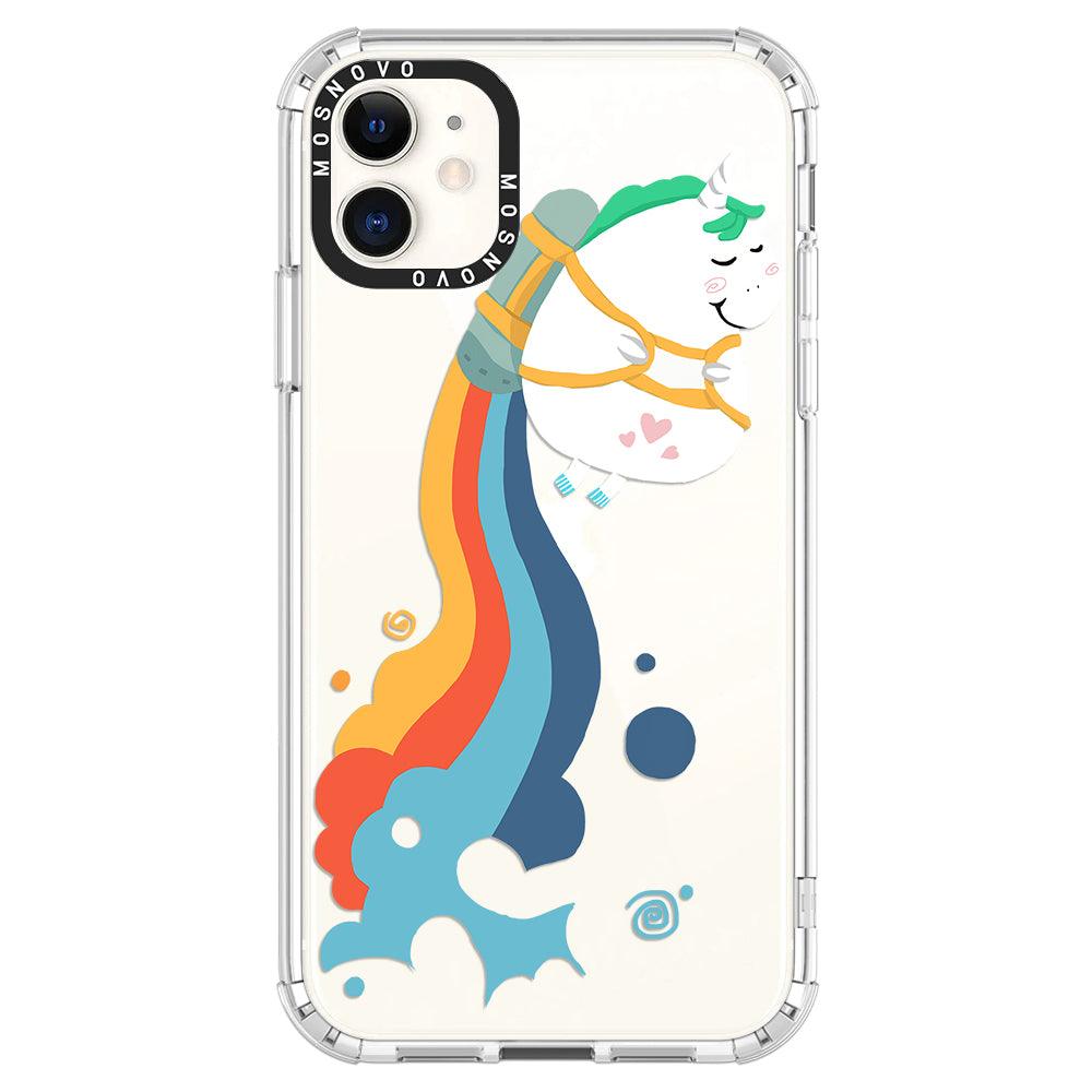 Rainbow Unicorn Phone Case - iPhone 11 Case