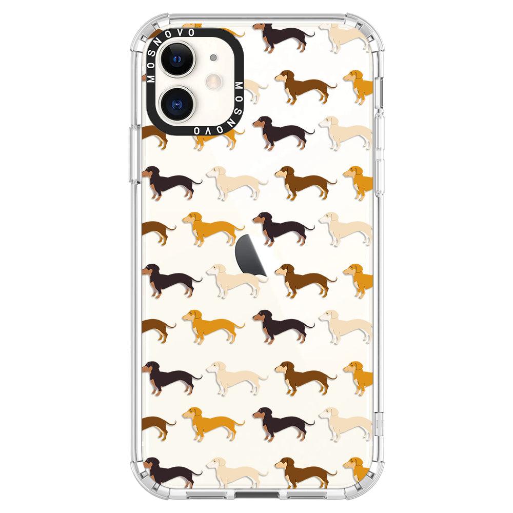 Cute Dachshund Phone Case - iPhone 11 Case