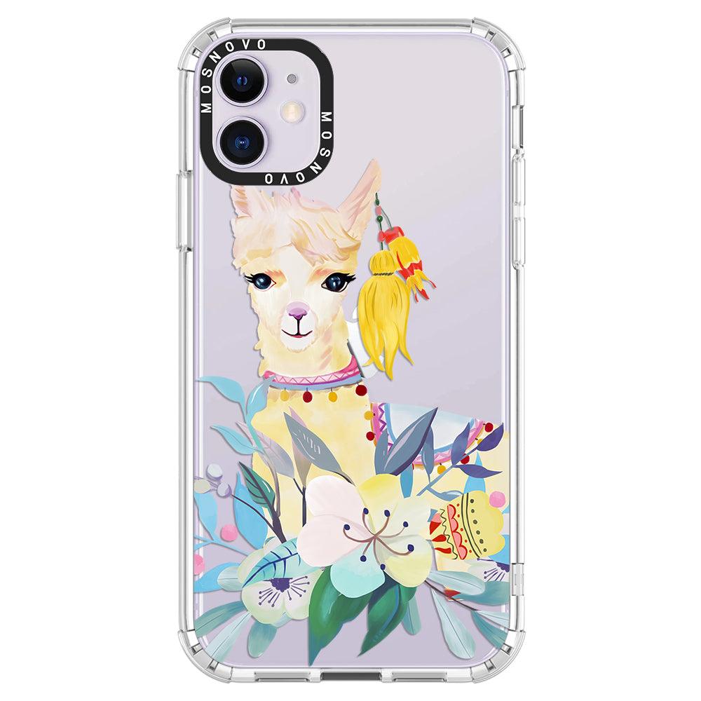 Boho Llama Phone Case - iPhone 11 Case