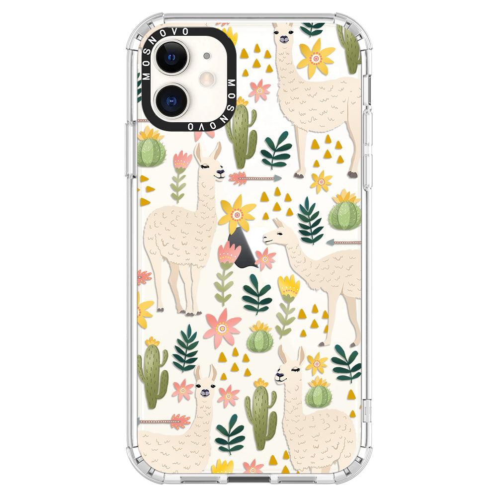 Desert Llama Phone Case - iPhone 11 Case