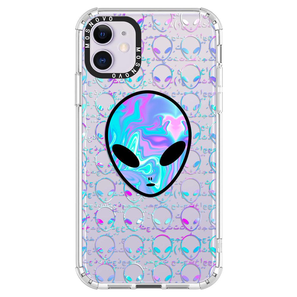 Space Alien Phone Case - iPhone 11 Case