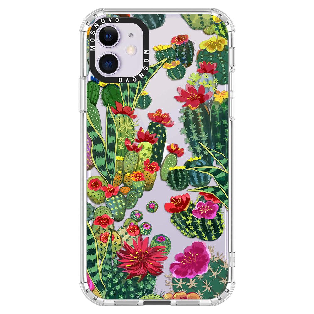 Cactus Garden Phone Case - iPhone 11 Case